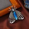 Classic Women Delicate Pearl Bee Crystal Brooches Pins Fashion Metal Insect Badges Vintage High Quality Jewelry Gift For Lady