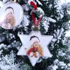 Shape DIY Crafts Home Decor Christmas Tree Ornaments Photo Frame New Year Gifts Transparent Ball
