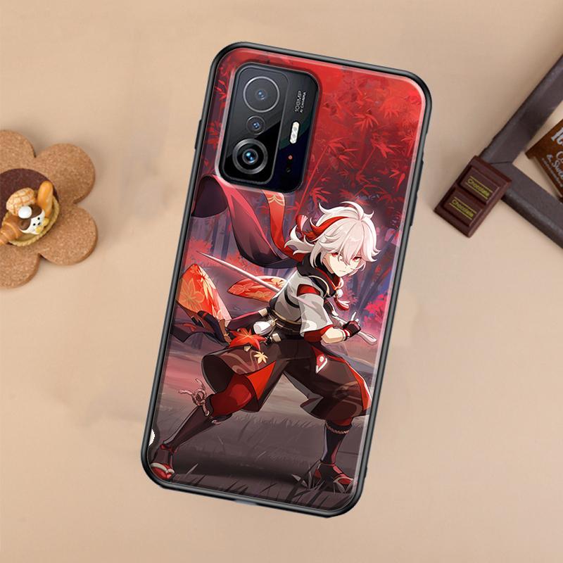 Cool Genshin Impact Kaedehara Kazuha Case For Xiaomi 14T 11T 12T 13T Pro 13 14 Ultra POCO X7 Pro X3 X5 F3 F5 F6 M6 X6 Pro Cover