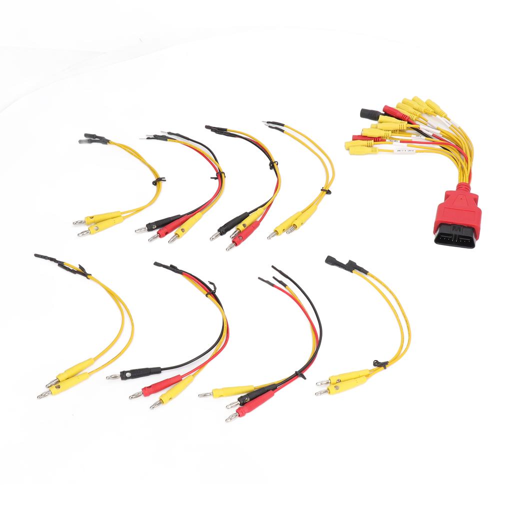 16pin Male Connector Diagnostic Cable Adaptor with 20pcs Extension Cable for Car