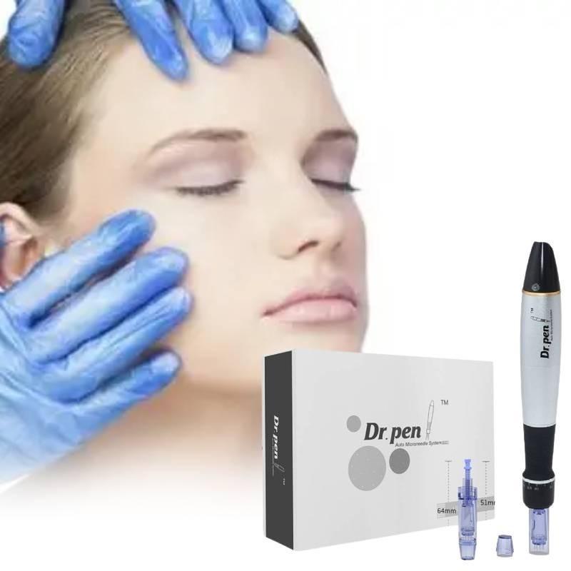 Dispositivo Elétrico Avançado Dr Pen A1 para Microneedling para Crescimento Capilar e Sérum para Couro Cabeludo