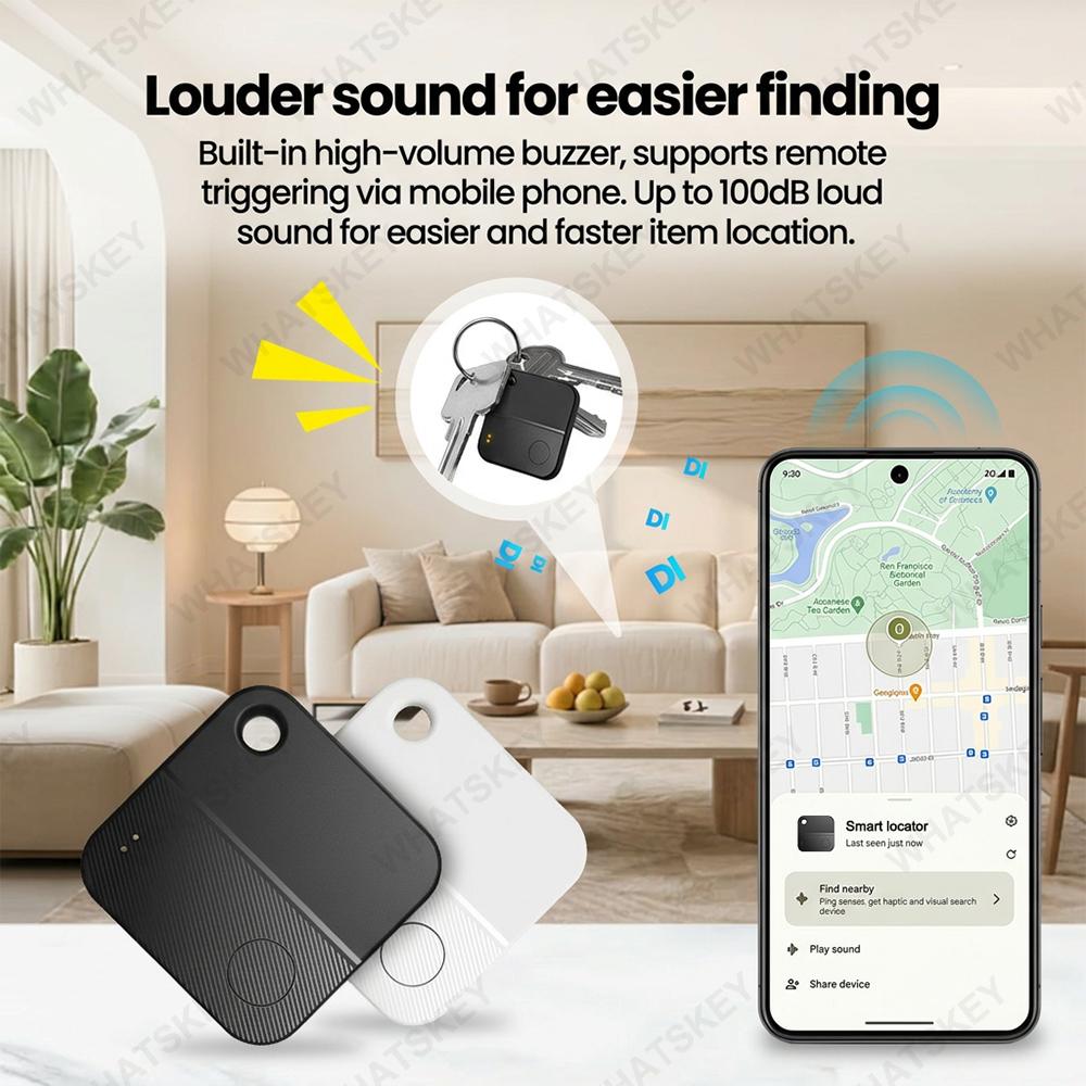 Android Smart Tracker Tags Bluetooth Search Tracker Smart Tag Works with Google Find Hub APP Tracking Locator Device Item Finder