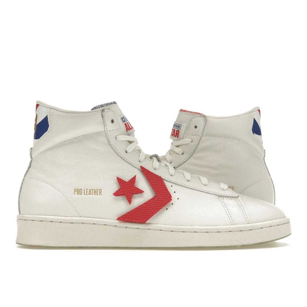 Converse Pro Leather High Birth of Flight Unisexové tenisky Bílá Vintage-bílá Univerzitní-červená 170240C