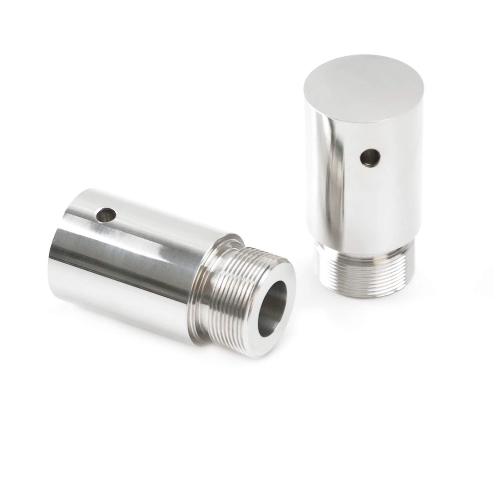 

Dasen Fork Tube 2 Extension for Harley Davidson Sportster 883 1200 XL Dyna Glide & FXR 2“ fork tube extensions серебряный