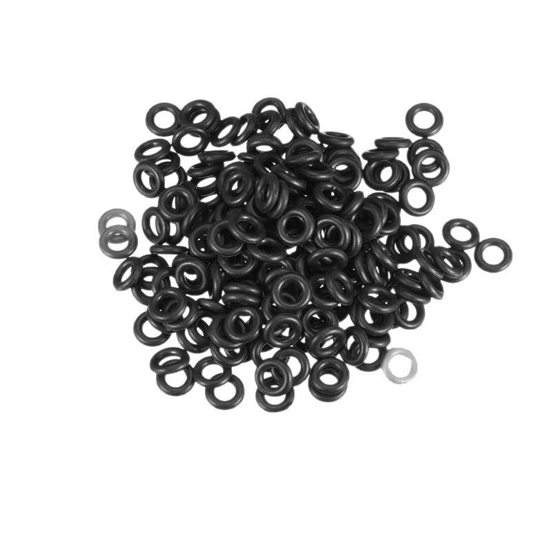 Черные нитриловые резиновые уплотнительные кольца, 14-16 мм, метрическая прокладка, упаковка 50 шт.