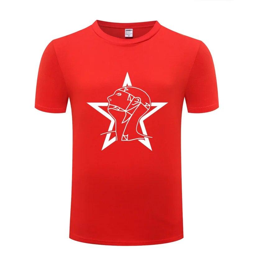 Music Rock The SISTERS OF MERCY Print T Shirts Unisex Hip Hop Short Sleeve O Neck Cotton Unisex T-Shirt Cool Funny Streetwear Top Tee