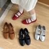 Mode Dam Spänne Rem Skor Nytt In 2025 Kvinnor Mary Janes Flats Skor Sommar Vår Mode Grunda Dam Flats Med Skor