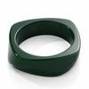 European and American popular smudged coffee bracelet resin women's arc bracelet student girlfriend ring jewelry