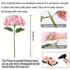 2pcs Artificial Hydrangea Flower, Real Touch Lifelike Artificial Flowers, Suitable For Outdoor Wedding Office Home Party Living Room Table Decoration