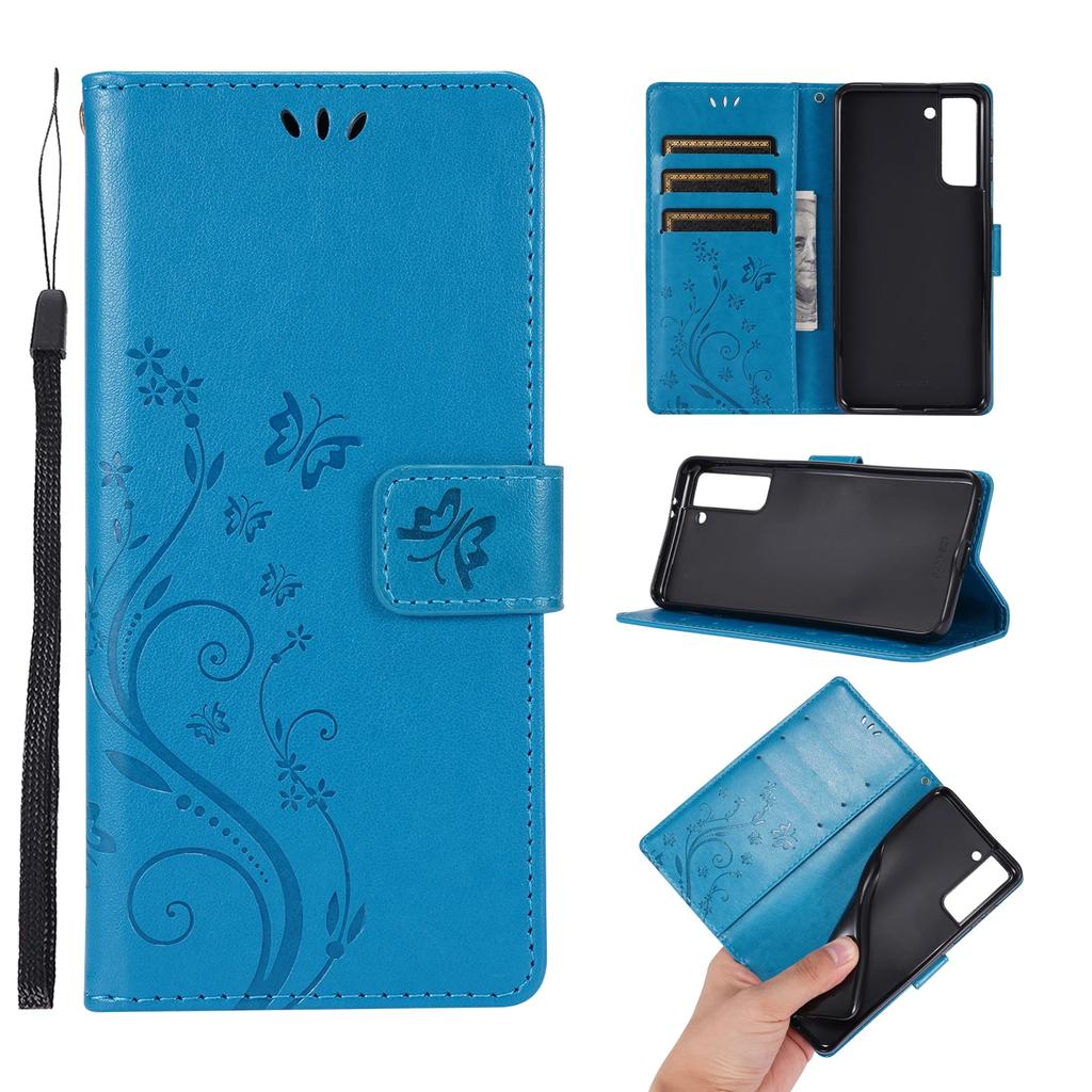 Wallet Flip Phone Case For Coque Samsung Galaxy S24 S23 Ultra S22 Plus S21 FE S20 S10 Plus S10E Card Holder Stand Book Cover