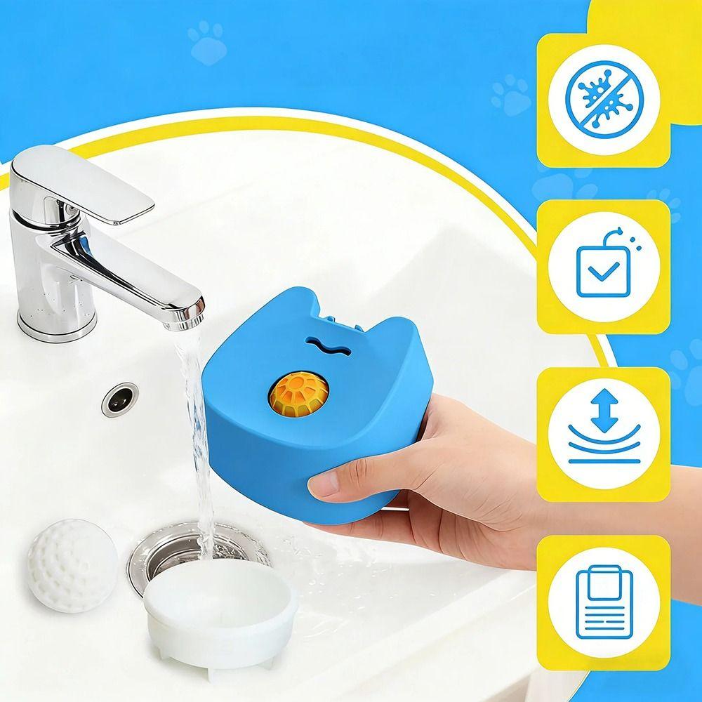 Anti-Choking Dog Lick Bowl Anti Slip Water Treat Lick Toy Interactive Lick Bowl  for Wet Food