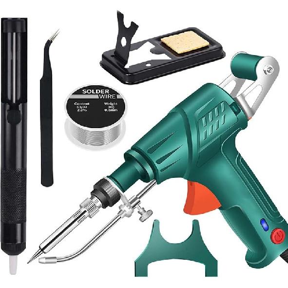 Internally Heated Industrial Laser Welding Tools, Multi-Function Soldering Iron Soldering Gun Set, Automatic Corded Solder Iron Internal Heat, Manual