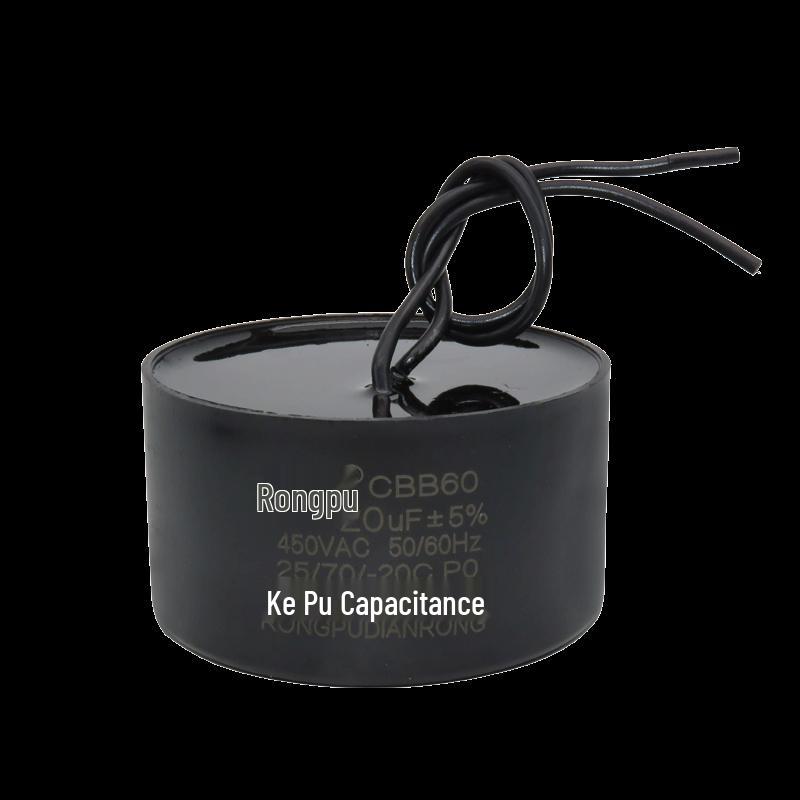 CBB60 Stainless Steel Oil-Immersed Water Pump Capacitor (30-70UF, 450V)