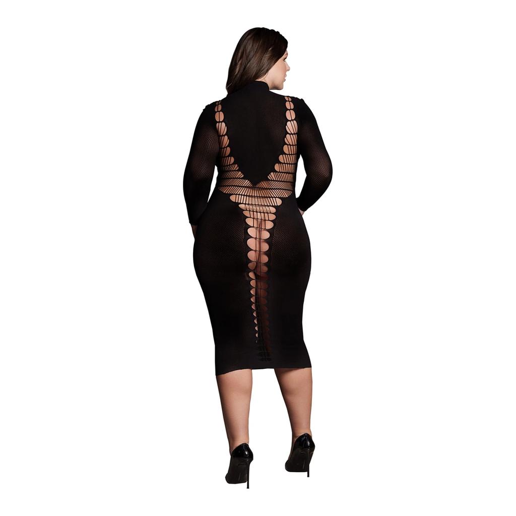 Le Desir - Carme Plus Size Long Fitted Dress