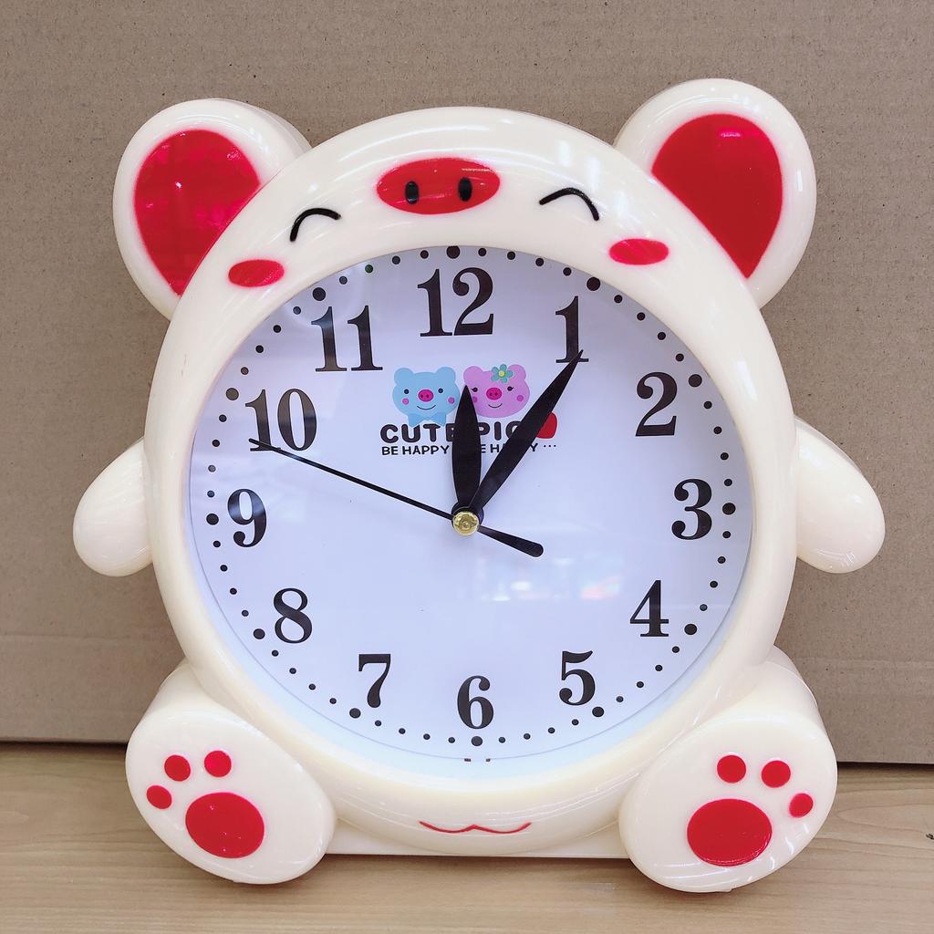 Bardzo duży zegarek w stylu kreskówkowym, prezent dla dzieci i uczniów, zegar wahadłowy, zegar ścienny do salonu i sypialni, dla leniwych