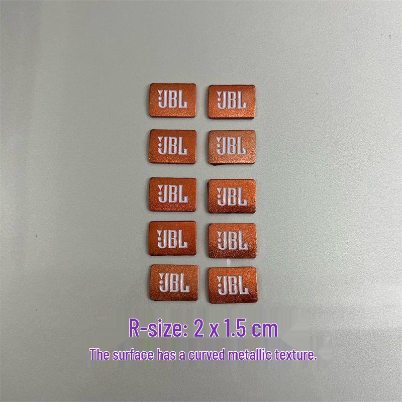 Dekorative Metallaufkleber für Auto-Audio-Lautsprecher von Bose, Harman Kardon, JBL.