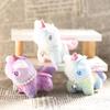 Cute Pearl Colorful Animals Stuffed Plush Unicorn Doll Pendant Backpack Hangings Decoration Gifts