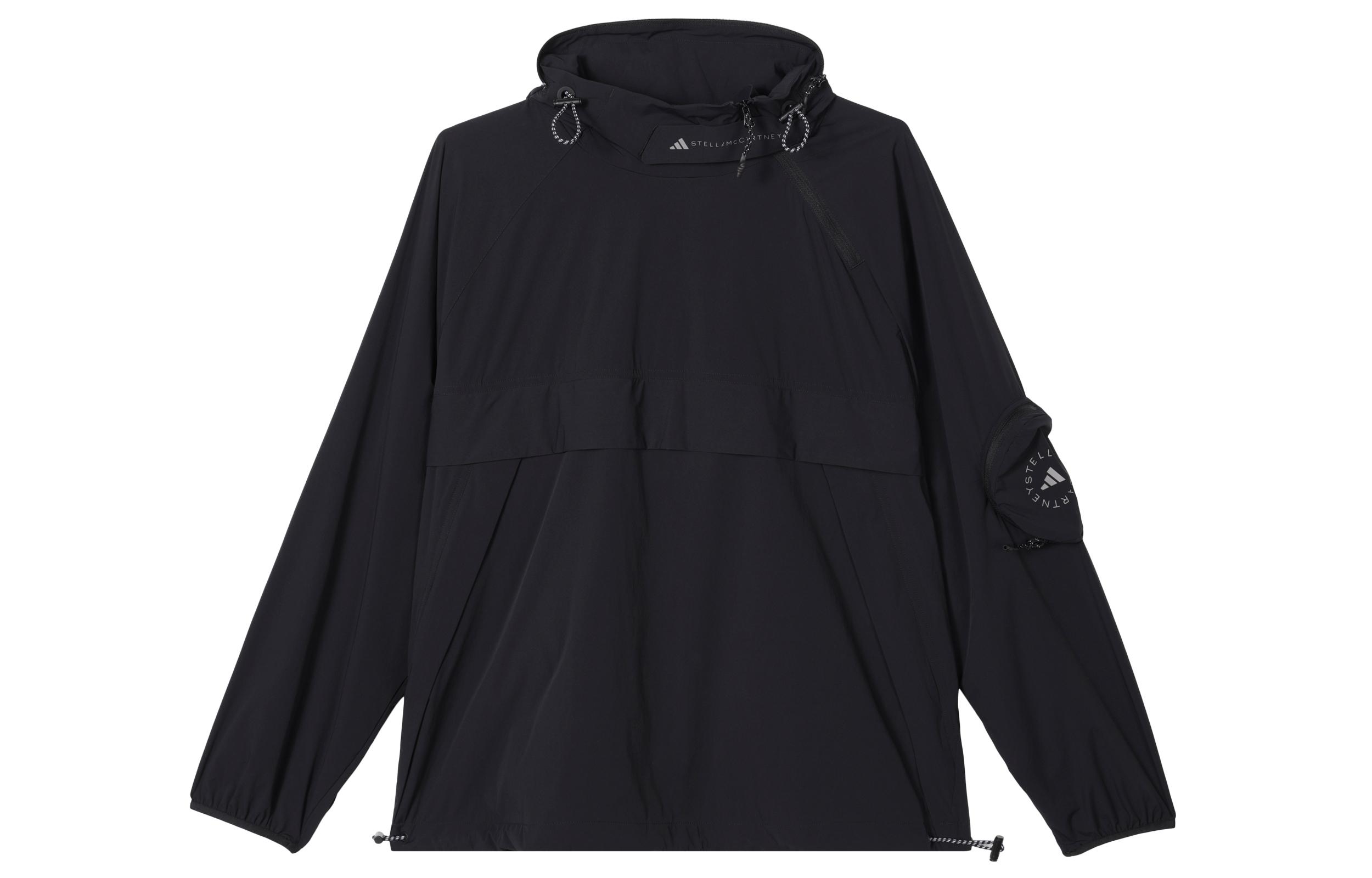 Adidas X Stella McCartney Jackets Women s Black Hooded Moderate Other IL7108 L