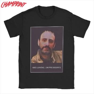 Men T-Shirt Juan Costs 1000 Boards A President Hipster Cotton Tees Short Sleeve T Shirt Crew Neck Tops Printed