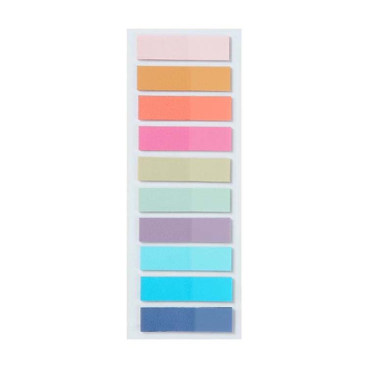 Sticky Notes Colourful Index Tabs Translucence Sticky Pad Aesthetic Page Markers Index Sticker for Office