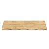 120cm Solid Wood Board, Can Be Used Alone or Together with Storage Cabinets, Does Not Include Hardware Accessories, Natural Wood Grain Color