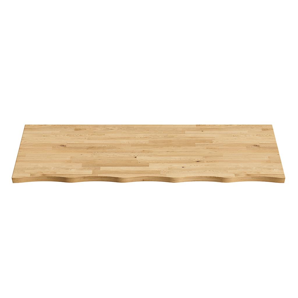 120cm Solid Wood Board, Can Be Used Alone or Together with Storage Cabinets, Does Not Include Hardware Accessories, Natural Wood Grain Color