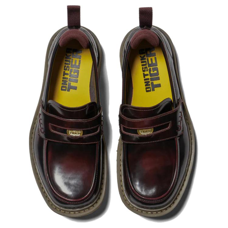 ONITSUKA TIGER Tiger Loafer Comfortable Versatile Loafers Unisex Loafers Brown 1183C509-200