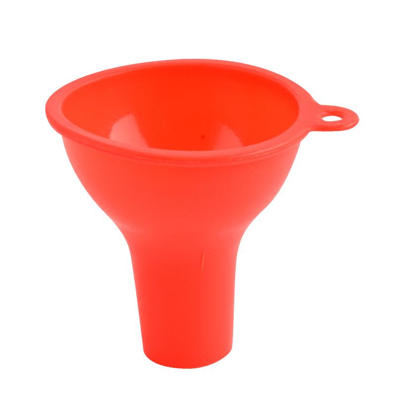 1 Pcs Silicone Funnel Large and Wide Diameter Multi-functional Funnel Pour Oil Milk Powder Beans Dispense Funnel Kitchen Gadgets