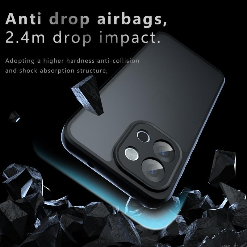 13t Matte Acrylic Case for Oneplus 13T 13 T 13s Luxury Shockproof Transparent Hard PC Cover for One Plus 13R ACE 5 Pro Bumper Shell