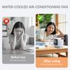 Mini Air Cooler Office Desktop Portable Refrigeration Humidification Night Light Portable Air Conditioning Fan USB Charging