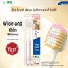 Lion King Fine Tooth Clean Wide Thin Toothbrush, 2-Pack
