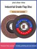 125 Mesh Angle Grinder Flap Disc, 150 Flap Wheel, 180 Stainless Steel Polishing Disc