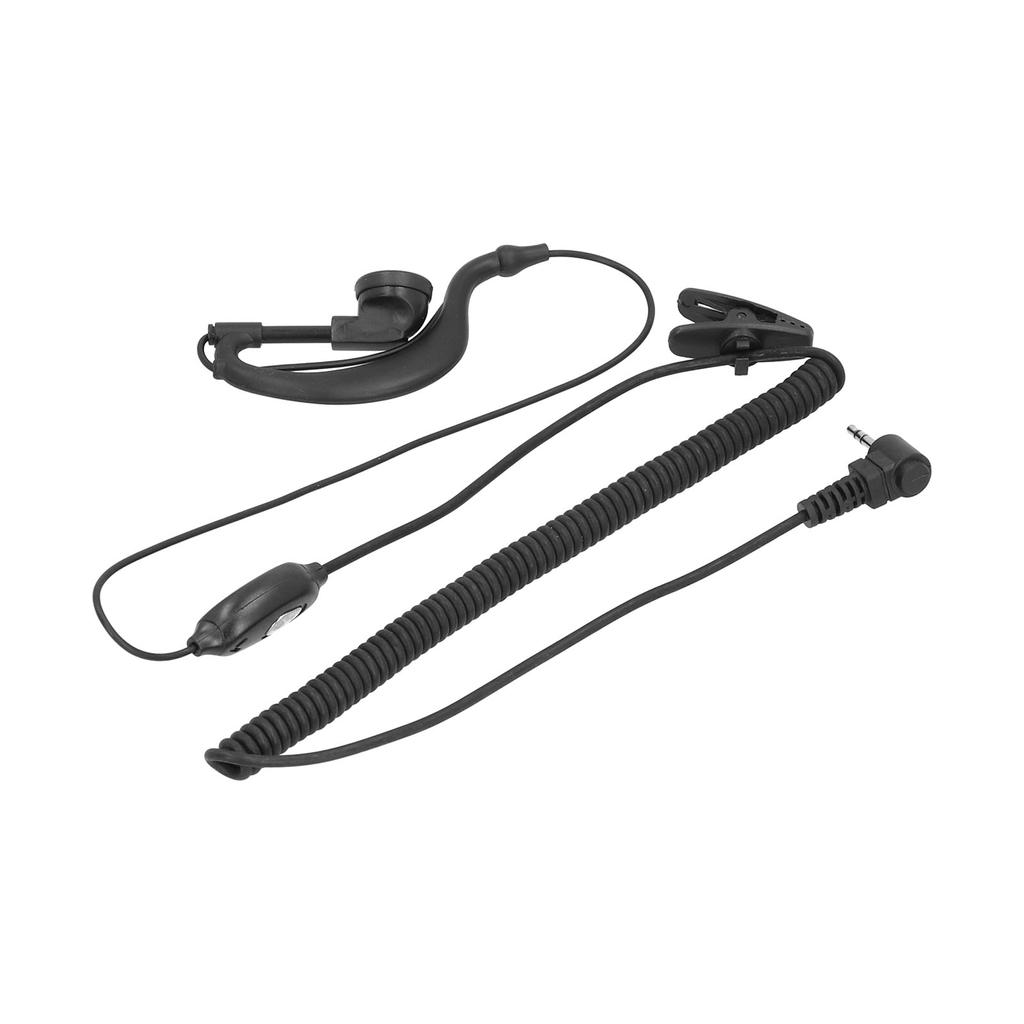 1 Pin Walkie Talkie Earpiece GShape ClipEar Headset for T6200C T5428 2 Way Radio