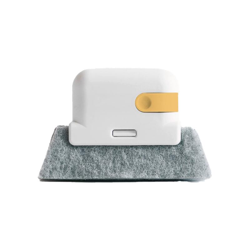 

Щетка для чистки окон, канавка для подоконника, тупиковая щетка для шкафа, съемная щетка для дома, многофункциональные инструменты для чистки жёлтый