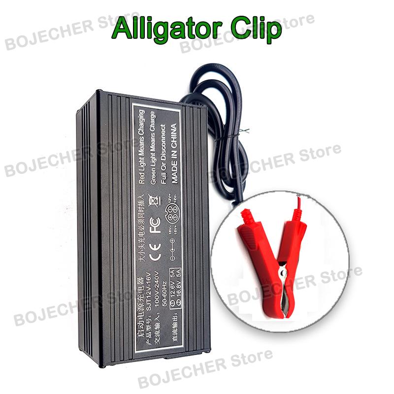 14.6V 20A Lifepo4 Battery Charger High Power Charger For Lithium iron Phosphate Battery Pack 110V-240V 12V Smart Charger EU Plug