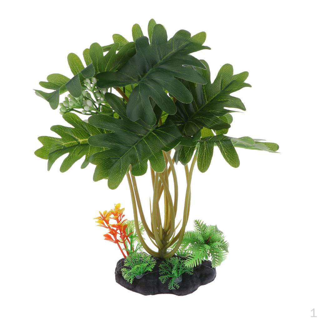 Simulation Artificial Aquarium Plastic Plants Landscaping Fish