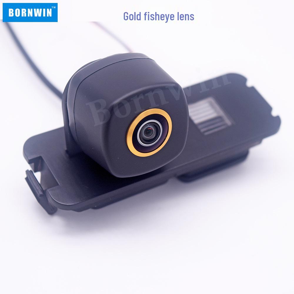 Waterproof HD Reversing Camera with Gold Lens for POLO Hatchback, Magotan, and New Bora