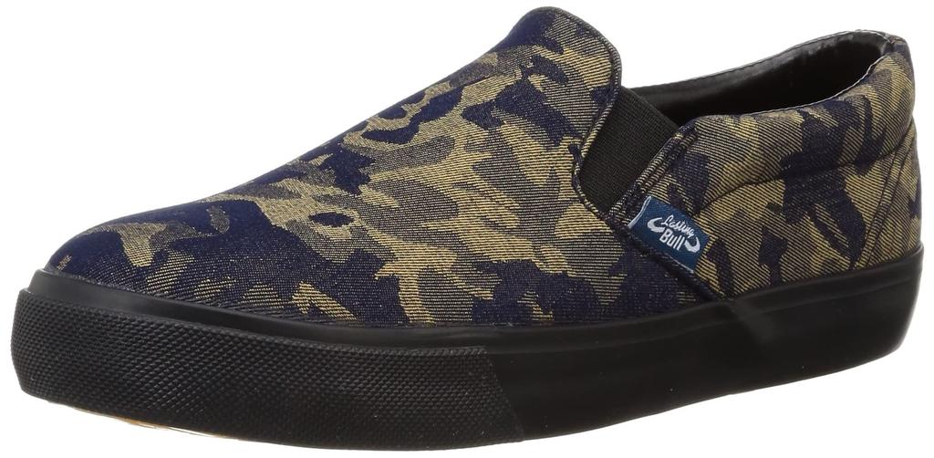 Fukuyama Rubber Work Shoes, Lasting Bull, Brown Camo, Size 25.0 Cm, 2E