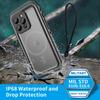 Husă magnetică pentru telefon Magsafe pentru iPhone 13 12 14 Pro Max Husă impermeabilă Protector de ecran încorporat Husă rezistentă la șocuri