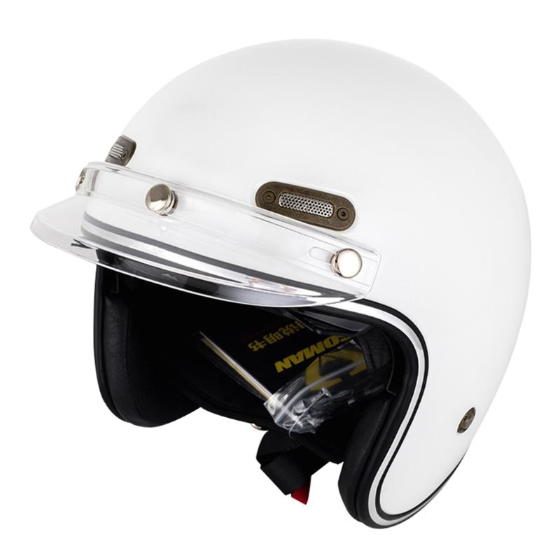Motorrad-3-Snap-Helm-Windschutzscheibenlinse Anti-UV-Helme Hochklappbare Gesichtsvisierlinse für die meisten 3-Snap-Helme