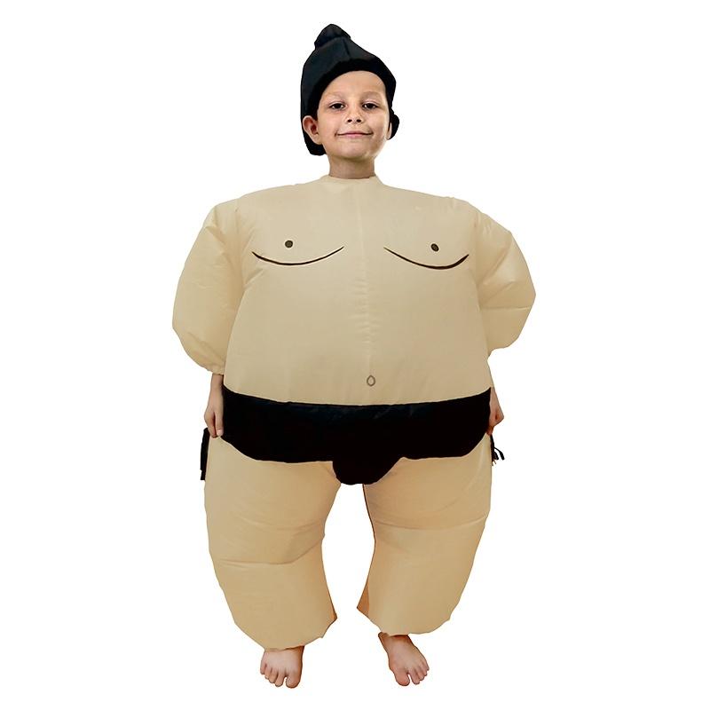 Kids Inflatable Adults Sumo Costume Wrestler Party Fat Suit Costume Cosplay