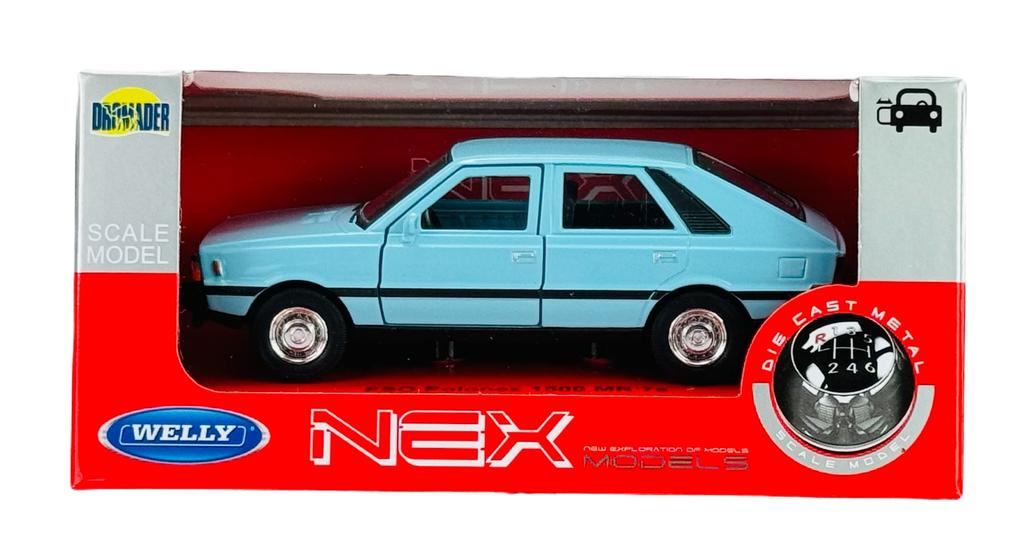 WELLY FSO POLONEZ 1500 MR'78 BLUE 1:34 43841