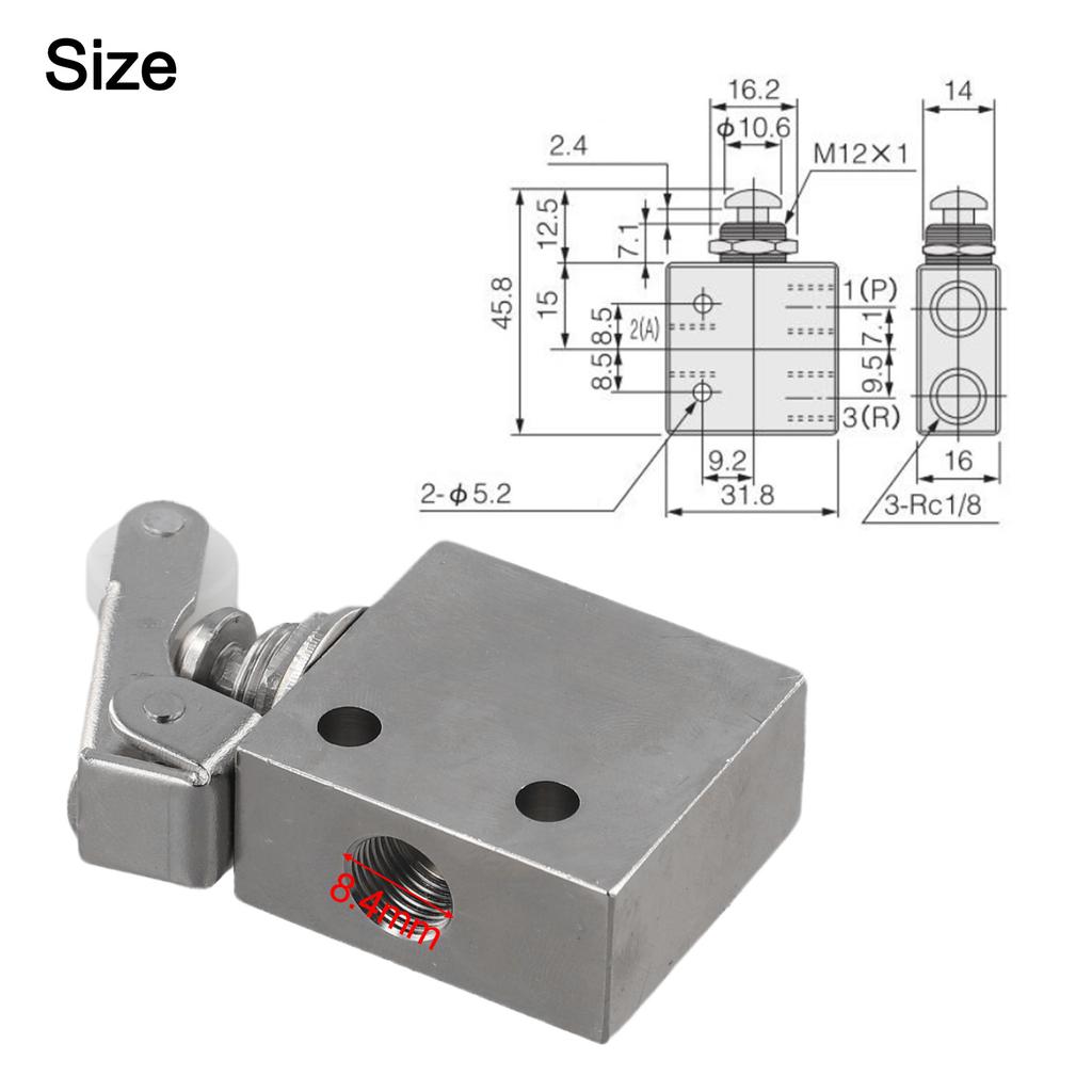 Accessories Mechanical Valve Roller Lever Mechanical Control Mechanical Valve Roller Lever TAC2-31V Valve 3 Way