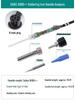 Deer Fairy 936 Soldering Iron Handle for Saike 952T12 Station, 203 Constant Temp, 969D Hot Air Gun Accessories.
