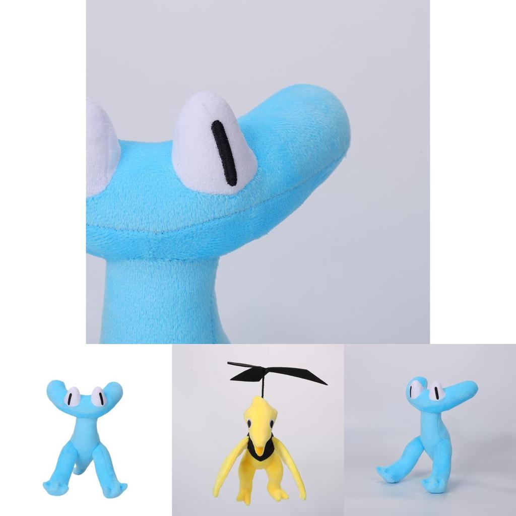 Rainbow Friends Kapitel 2 Dinosaurier Plüschtier Weich und kuschelig Kurzer Plüsch Stofftier von Jili