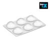 Tampons De Protection Adhésifs - Inofix - Ø16x7,9 Mm - Blister De 6 - Antidérapants - Résistants Aux Taches