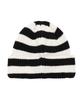 AMES-WORLDWIDE Stripe Knit Beanie Ivory
