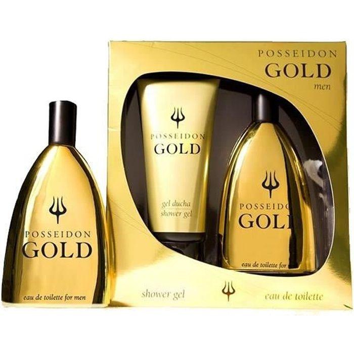 Coffret de soins pour homme - POSSEIDON - EDT 150 ML - Après-rasage régénérateur 50 ML