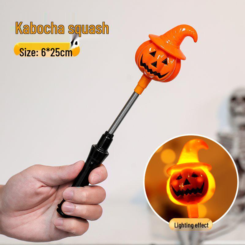 

Kids Luminous Halloween Pumpkin Lantern Stick - Perfect for Party Decor and Gifts
