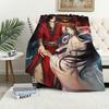Anime Fanart Heaven Officials Blessing Blanket Flannel Warm Soft Plush Blanket Sofa Living Room Hogar Bedroom Travel Gift Home